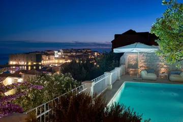 Historic Dubrovnik Villa with Heated Saltwater Pool