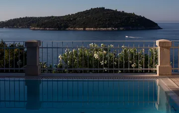 Historic Dubrovnik Villa with Heated Saltwater Pool