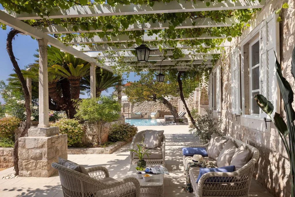 Historic Dubrovnik Villa with Heated Saltwater Pool