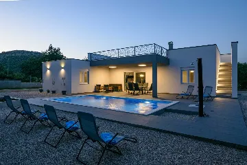 Slivnica Villa with Private Pool for Up to 7 Guests