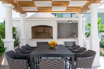 5-Bedroom Villa in Rogoznica with Heated Pool