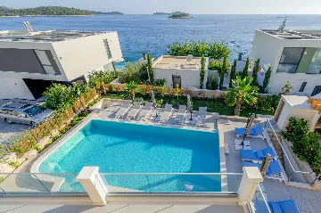 5-Bedroom Villa in Rogoznica with Heated Pool