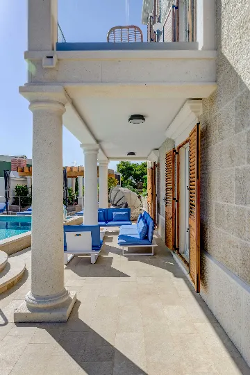 5-Bedroom Villa in Rogoznica with Heated Pool