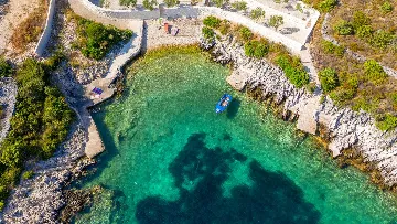 Villa with Heated Pool and Sea Views in Dvornica