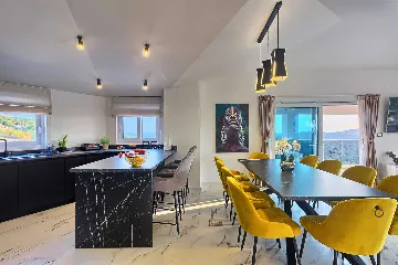 Villa with Heated Pool and Sea Views in Dvornica