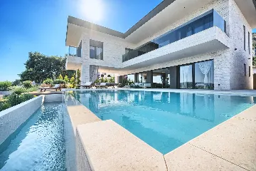 Seget Donji Villa for Up to 10 with Infinity Pool