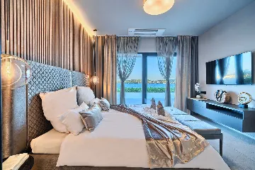 Seget Donji Villa for Up to 10 with Infinity Pool