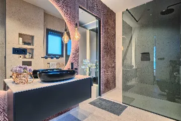 Seget Donji Villa for Up to 10 with Infinity Pool