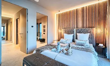 Seget Donji Villa for Up to 10 with Infinity Pool