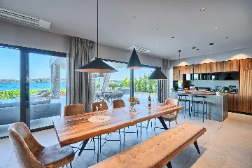 Seget Donji Villa for Up to 10 with Infinity Pool