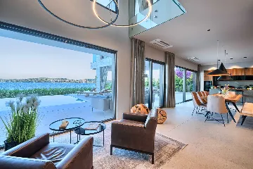 Seget Donji Villa for Up to 10 with Infinity Pool