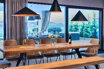 Seget Donji Villa for Up to 10 with Infinity Pool