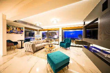 Ist Croatia Villa with Tennis Court and 120 m² Pool