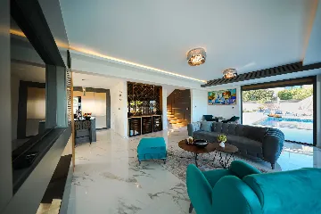 Ist Croatia Villa with Tennis Court and 120 m² Pool