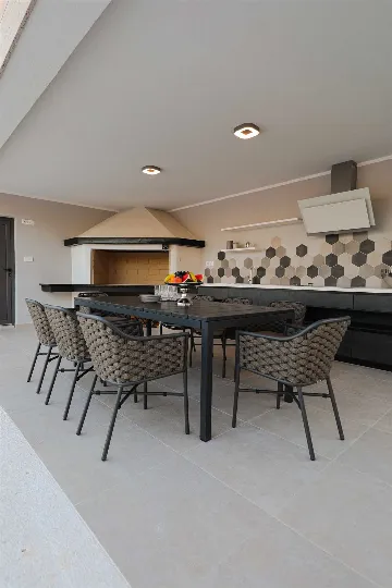 Ist Croatia Villa with Tennis Court and 120 m² Pool