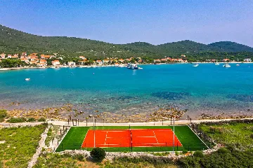 Ist Croatia Villa with Tennis Court and 120 m² Pool
