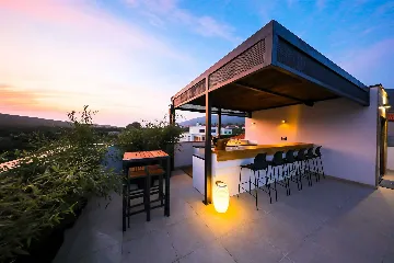 Ist Croatia Villa with Tennis Court and 120 m² Pool