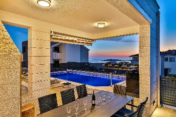 Sea-View Villa in Ražanj for 8 Guests