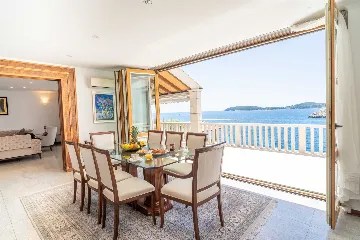 Seaside Villa with 7 Bedrooms in Zaton (12 Guests)