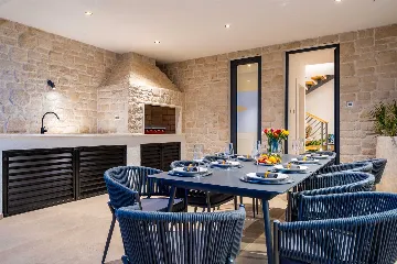 Family Villa with Spa & Heated Pool in Vodice