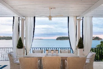 Seafront Villa with Pool in Lozica for 9 Guests