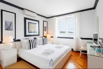 Seafront Villa with Pool in Lozica for 9 Guests