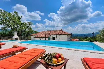 Buzet Villa for 14 Guests with Private Pools