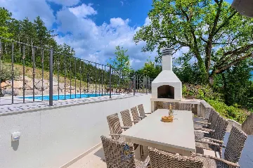 Buzet Villa for 14 Guests with Private Pools