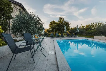 Pool Villa for 6 Guests in Buje, Croatia