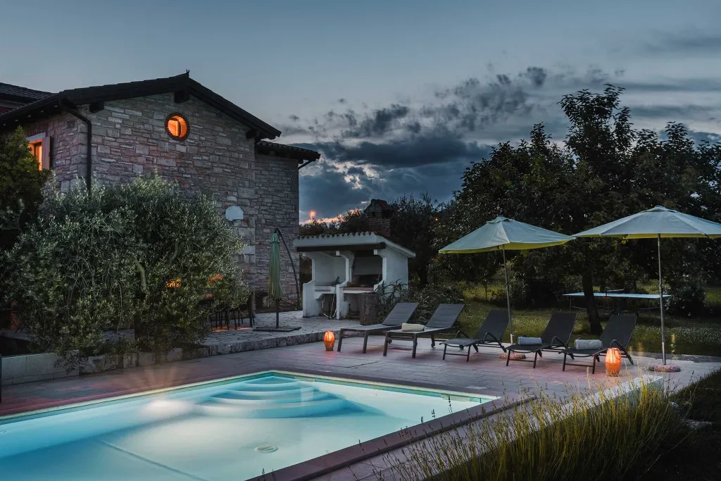 Pool Villa for 6 Guests in Buje, Croatia