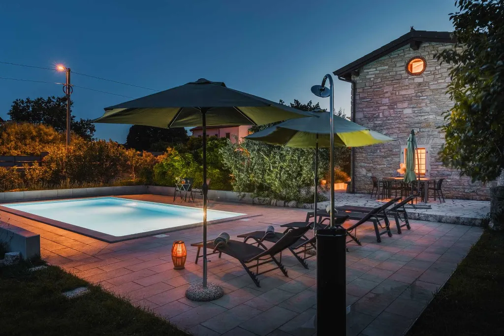 Pool Villa for 6 Guests in Buje, Croatia