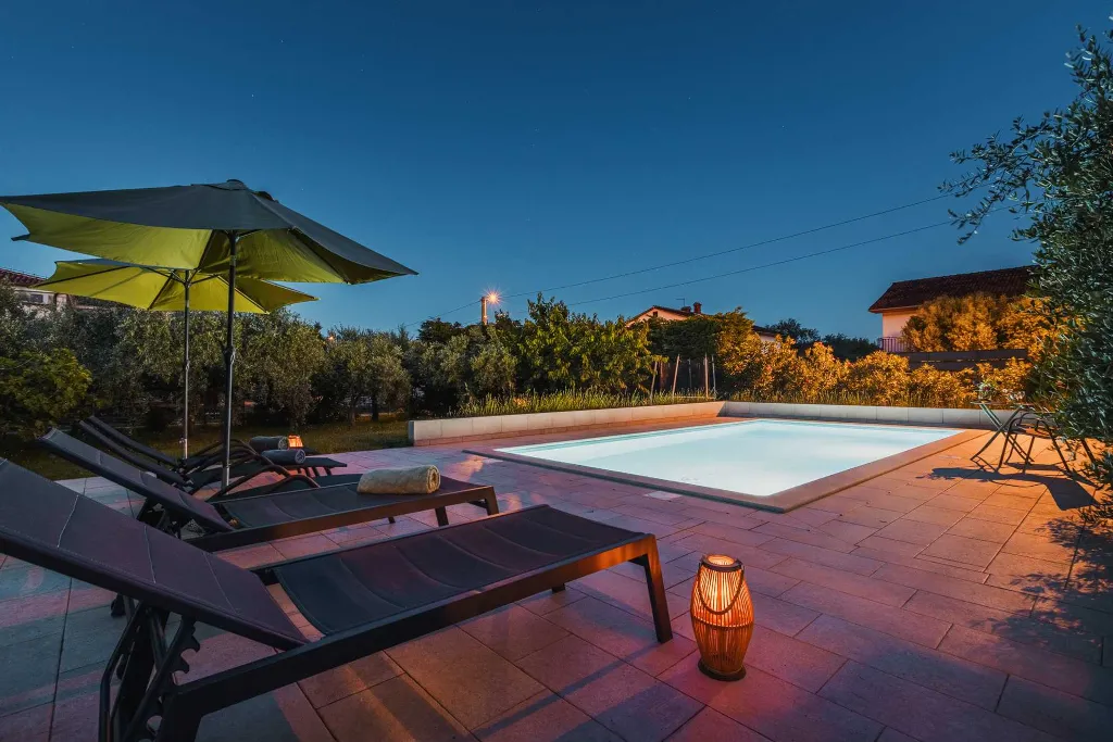 Pool Villa for 6 Guests in Buje, Croatia
