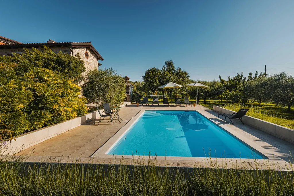 Pool Villa for 6 Guests in Buje, Croatia