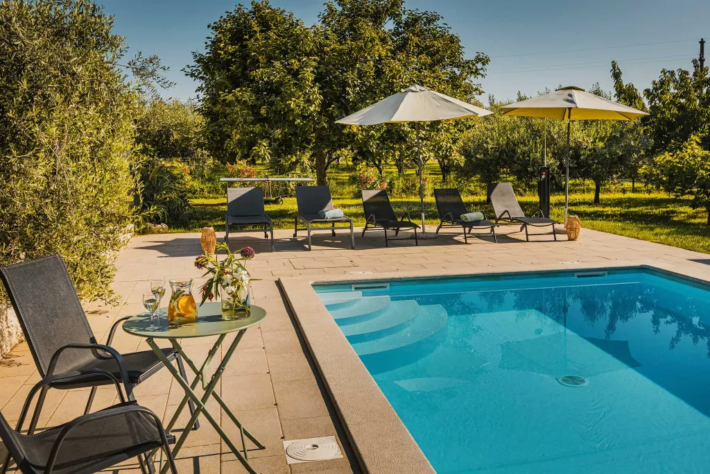 Pool Villa for 6 Guests in Buje, Croatia