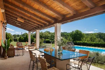 Grožnjan Villa for 8 with Private Pool and Playground