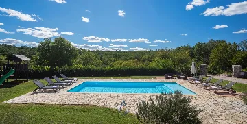 Grožnjan Villa for 8 with Private Pool and Playground