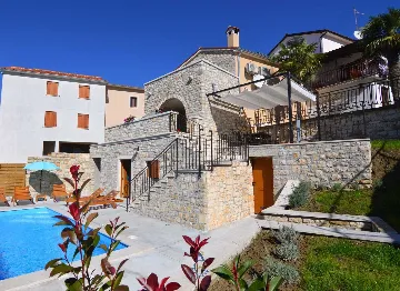 3-Bedroom Villa in Pazin for Up to 8 Guests