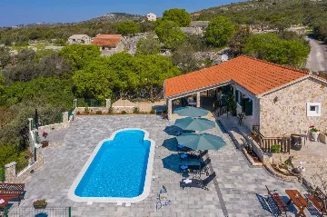 Rogoznica Villa with Private Pool and Sea View