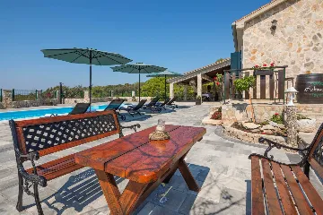 Rogoznica Villa with Private Pool and Sea View