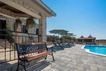 Rogoznica Villa with Private Pool and Sea View