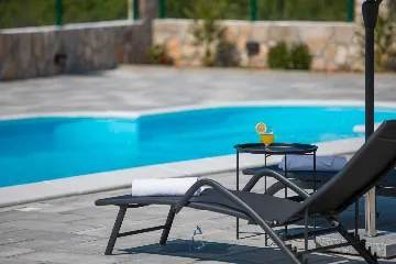 Rogoznica Villa with Private Pool and Sea View