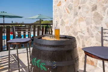 Rogoznica Villa with Private Pool and Sea View