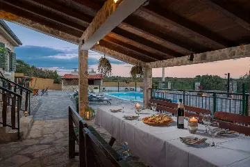 Rogoznica Villa with Private Pool and Sea View