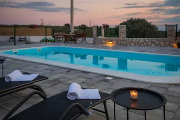 Rogoznica Villa with Private Pool and Sea View
