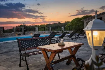 Rogoznica Villa with Private Pool and Sea View