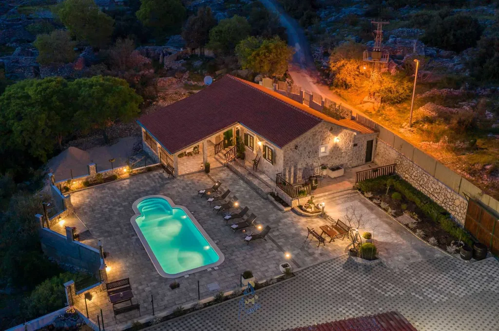Rogoznica Villa with Private Pool and Sea View
