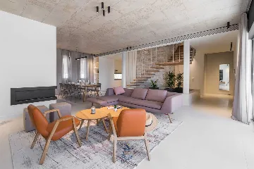 Sea-View Terrace Villa for 8 Guests in Primošten