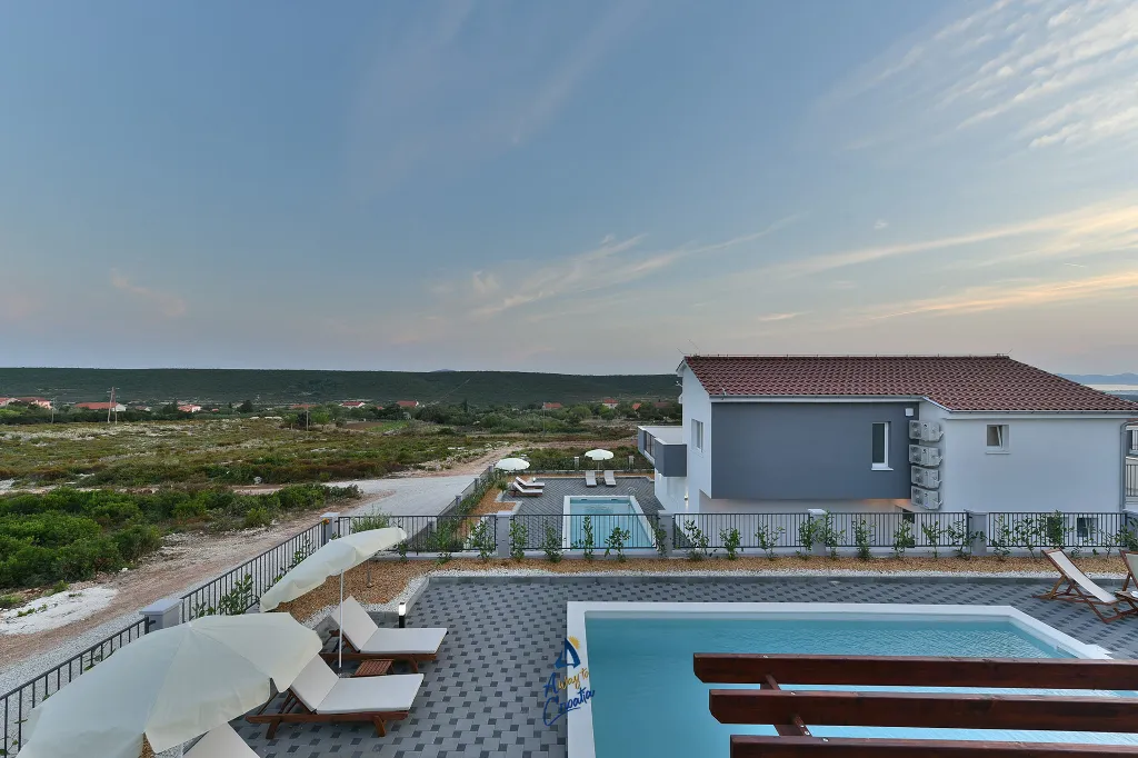 4-Bedroom Villa with Heated Pool in Sukošan