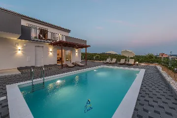 Villa with Private Heated Pool in Sukošan (8 Guests)