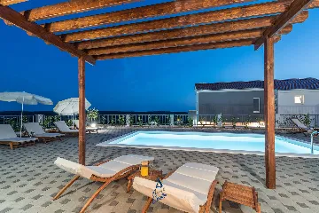 Villa with Private Heated Pool in Sukošan (8 Guests)